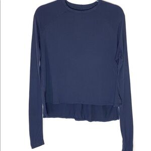 Rag & Bone navy jersey long sleeve top Sz Small